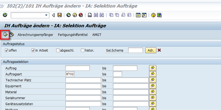 Fachbus AMGT - Fachliche Benutzerunterstützung im Auftragsmanagement (SAP)